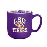 LSU Tigers Coffee Mug 15oz Stripe Design-0