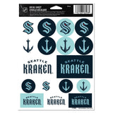 Seattle Kraken Decal Sheet 5x7 Vinyl-0