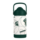Michigan State Spartans Kids Bottle 12oz Stainless Steel Mascot-0