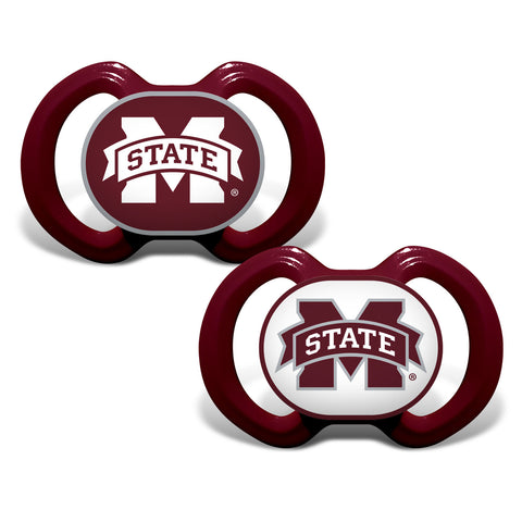 Mississippi State Bulldogs Pacifier 2 Pack - Special Order-0