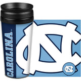 North Carolina Tar Heels Travel Mug 14oz Full Wrap Style Hype Design-0