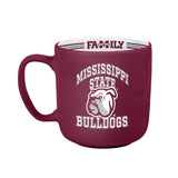 Mississippi State Bulldogs Coffee Mug 15oz Stripe Design-0