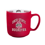 Ohio State Buckeyes Coffee Mug 15oz Stripe Design-0