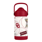 Oklahoma Sooners Kids Bottle 12oz Stainless Steel Mascot-0