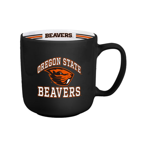 Oregon State Beavers Coffee Mug 15oz Stripe Design-0