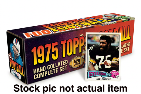 1975 Topps Football complete-set design