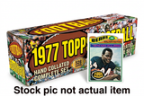 1977 Topps Football complete-set design