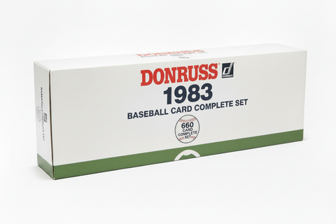 1983 Donruss Baseball Card Complete Set