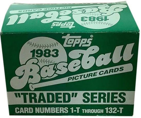 1983 Topps Traded Baseball Card Set