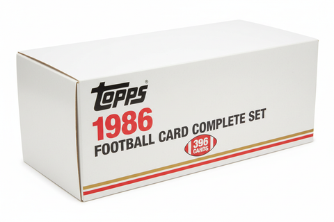 1986 Topps Football Card Complete Set