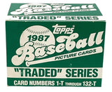 1987 Topps Traded Baseball Card Set
