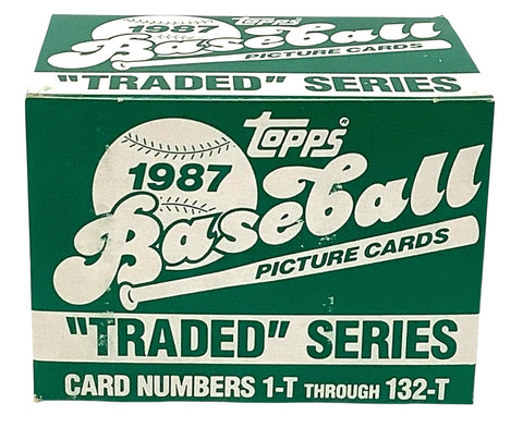 1987 Topps Traded Baseball Card Set