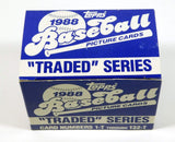 1988 Topps Traded Baseball Card Set