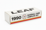 1990 Leaf Baseball Card Complete Set