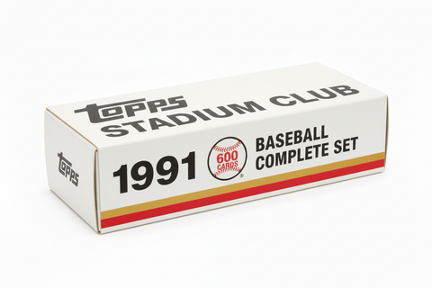 1991 Stadium Club Baseball Complete Set