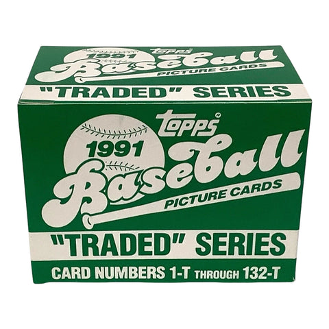 1991 Topps Traded Baseball Card Set