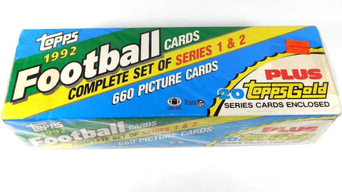1992 Topps Football Card Factory Sealed Set