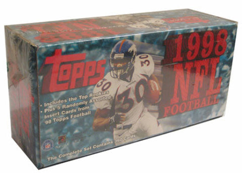 1998 Topps Football Card Factory Sealed Set