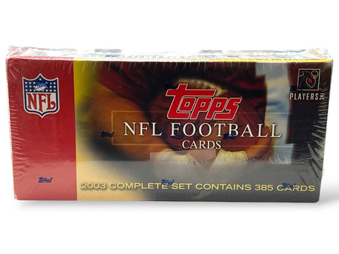 2003 Topps Football Card Factory Sealed Set