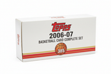 2006-07 Topps Basketball Card Complete Set