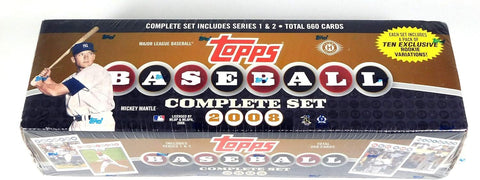 2008 Topps Baseball Card Factory Sealed Set