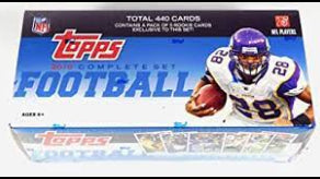 2010 Topps Football Card Factory Sealed Set