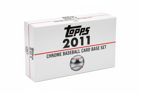 2011 Topps Chrome Baseball Card Base Set