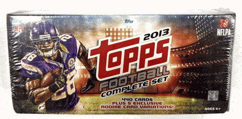 2013 Topps Football Card Factory Sealed Set