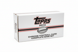 2014 Topps Chrome Football Card Complete Base Set