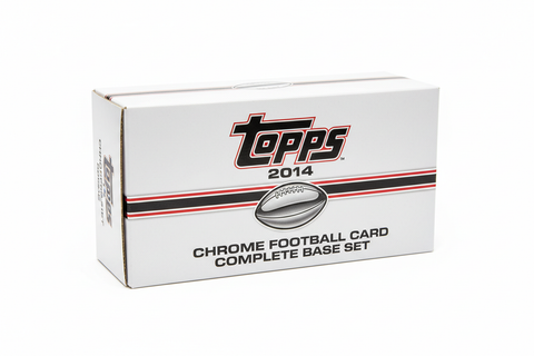 2014 Topps Chrome Football Card Complete Base Set