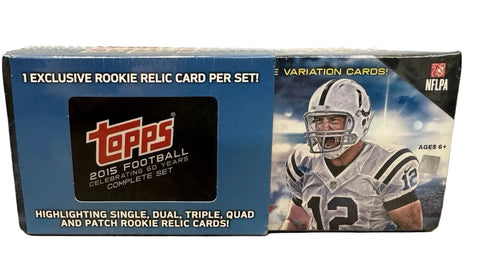 2015 Topps Football Card Factory Sealed Set