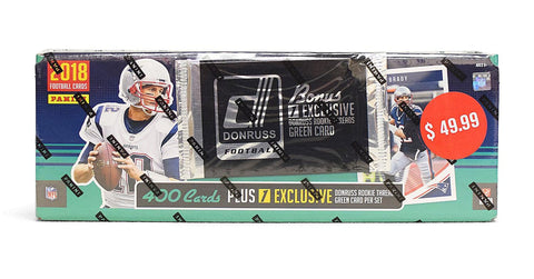 2018 Panini Football Card Factory Sealed Set