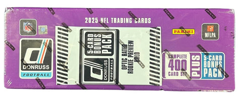 2025 Panini Football Card Factory Sealed Set