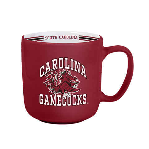 South Carolina Gamecocks Coffee Mug 15oz Stripe Design-0