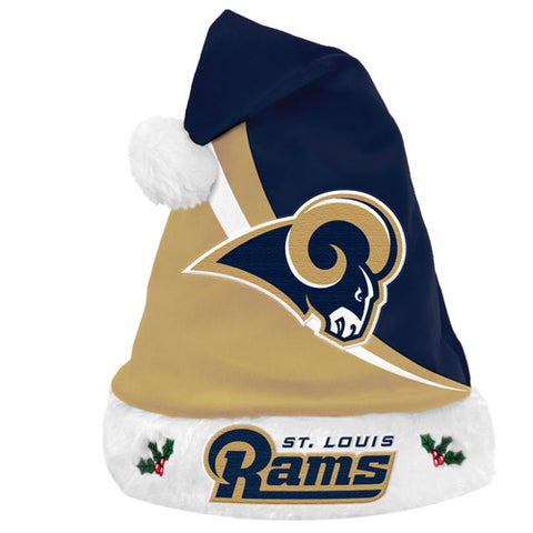 St. Louis Rams 2013 Swoop Logo Santa Hat-0