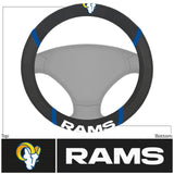Los Angeles Rams Steering Wheel Cover Mesh/Stitched-0