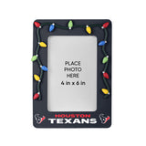 Houston Texans Picture Frame with Holiday Lights-0