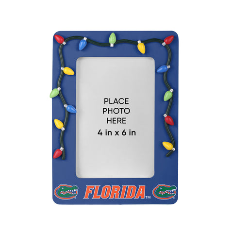 Florida Gators Picture Frame with Holiday Lights-0