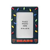 Chicago Bears Picture Frame with Holiday Lights-0