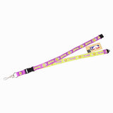 Los Angeles Lakers Lanyard Two Tone Style-0