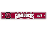 South Carolina Gamecocks Sign 4x24 Plastic Street Style CO-0
