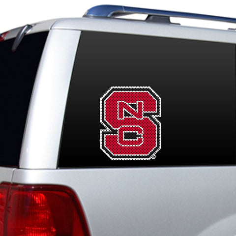 North Carolina State Wolfpack Window Film 12 Inch Die Cut-0