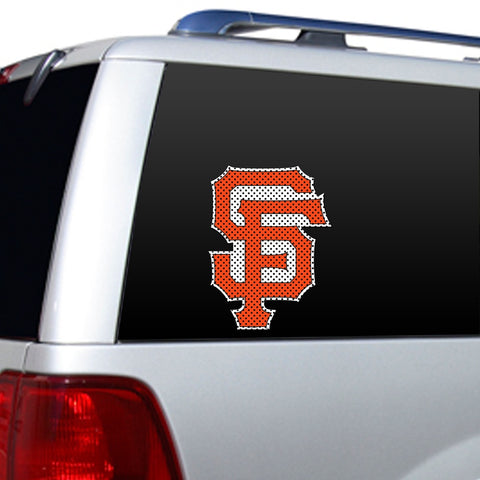 San Francisco Giants Window Film 12 Inch Die Cut-0