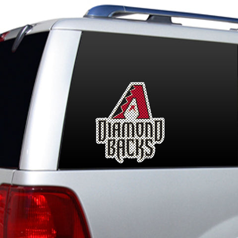 Arizona Diamondbacks Window Film 12 Inch Die Cut-0