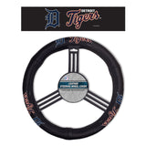 Detroit Tigers Steering Wheel Cover Leather CO-0