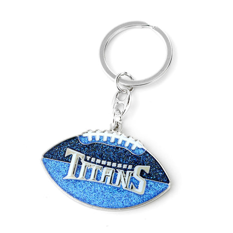 Tennessee Titans Keychain Football Glitter 2026-0