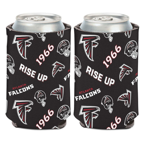 Atlanta Falcons Can Cooler Scatterprint Design-0