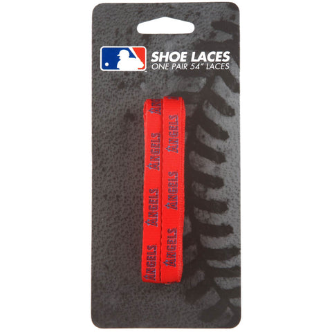 Los Angeles Angels Shoe Laces 54 Inch-0