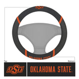Oklahoma State Cowboys Steering Wheel Cover Mesh/Stitched-0