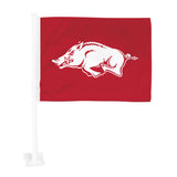 Arkansas Razorbacks Flag Car Primary Logo-0